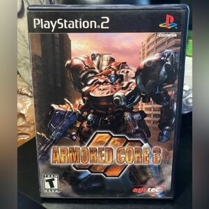 Armored Core 3 (Sony PlayStation 2, PS2 2002) CIB Complete W/ Manual Reg Tested